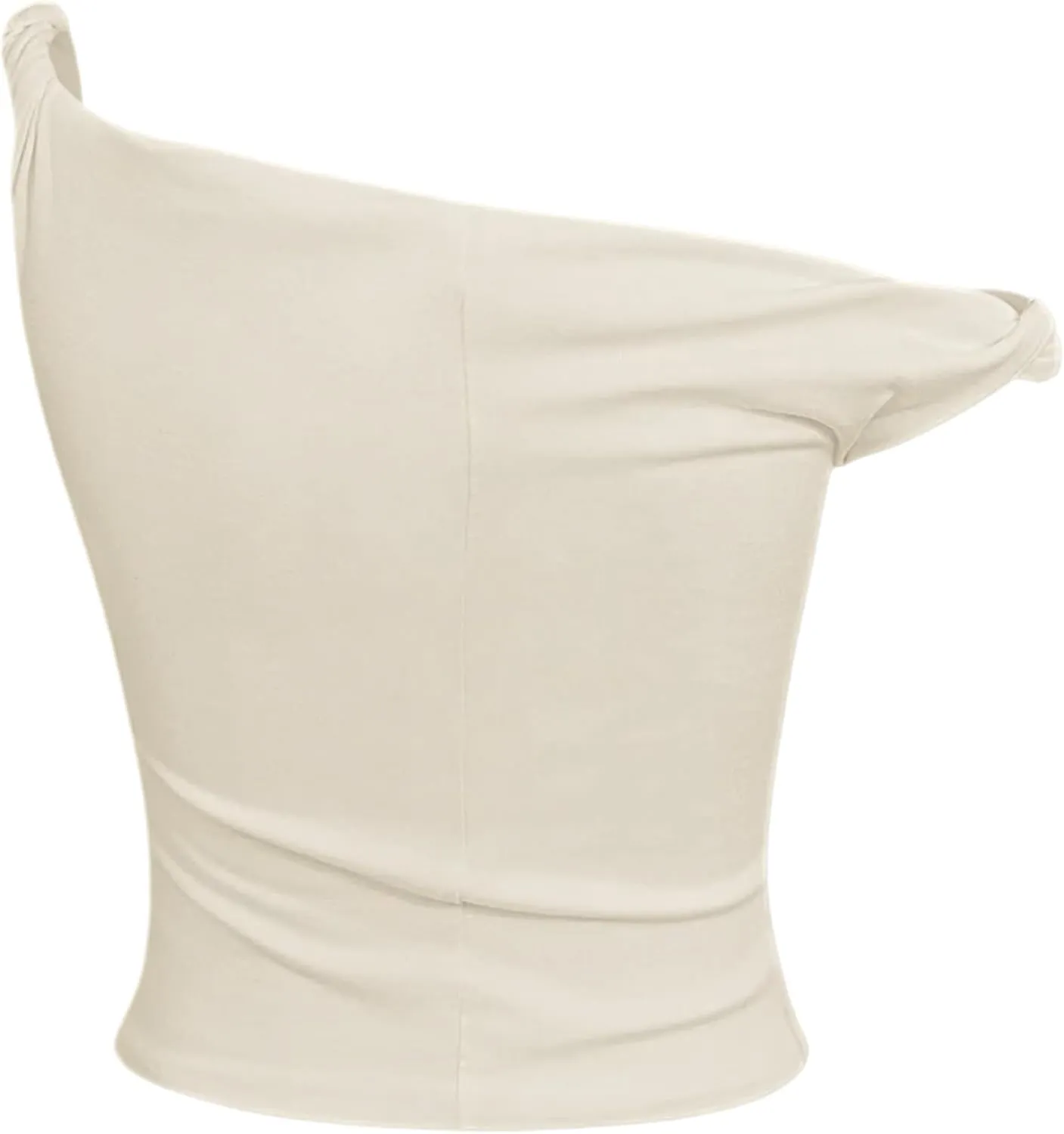Asymmetrical Tops for Women Double-Layer Twist Strap Off Shoulder Tanks Y2K Tops Summer Going Out Tops