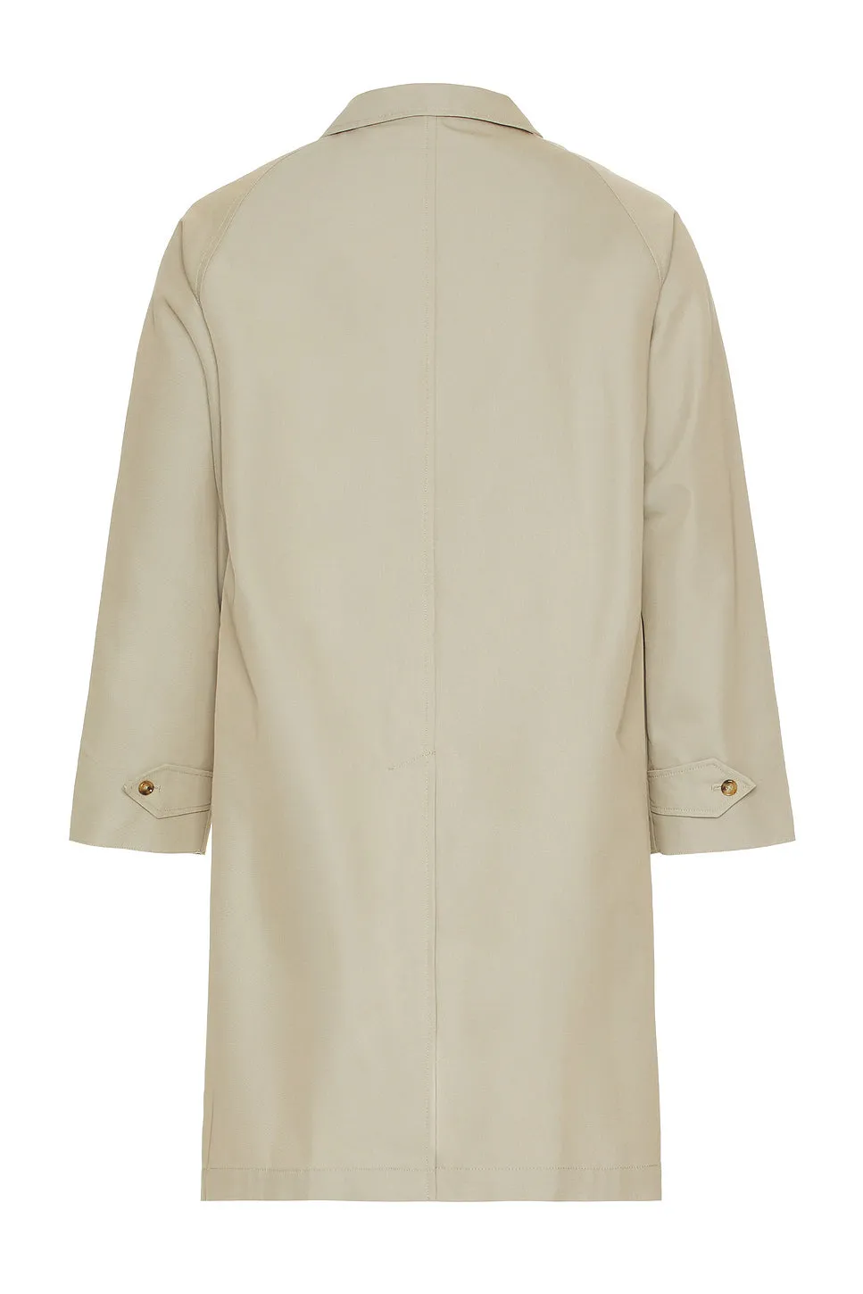 Balmacaan Coat Gabardine