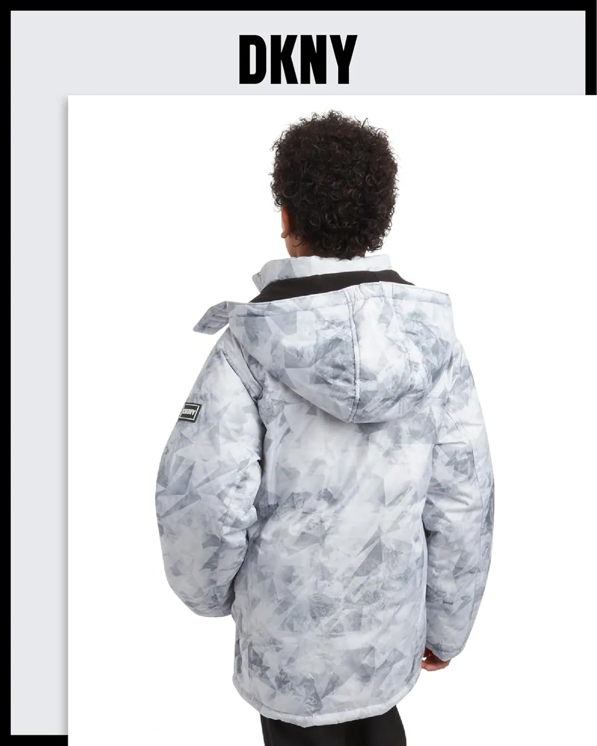 DKNY Boys' Winter Coat - Heavyweight Bomber Parka Jacket - Water Resistant Insulated Jacket for Boys (8-20)